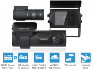 Dash Cams NZ - Infra-Red (IR) Blackvue Dashcams for taxis, Ubers and trucks